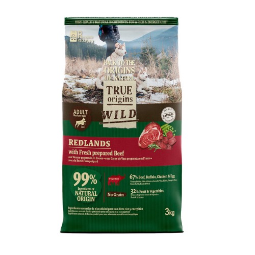 True Origins Wild - Croquettes Bœuf Pour Chiens Adultes