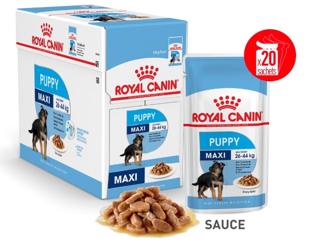 Photo de Royal Canin Maxi Puppy en Sauce x20