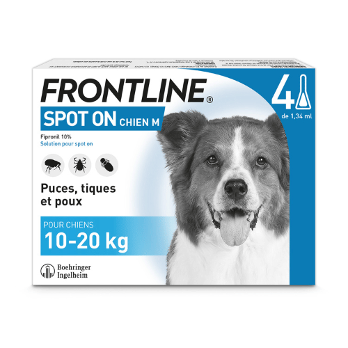 Photo de Frontline® Spot-On Chien - Pipettes Anti-Puces - Anti-Tiques Et Anti-Poux