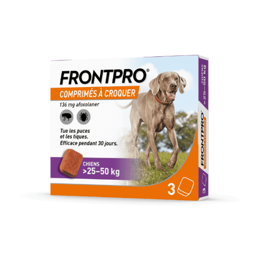 Photo de Frontpro® - Comprimé Anti-Puces Et Anti-Tiques Pour Chien